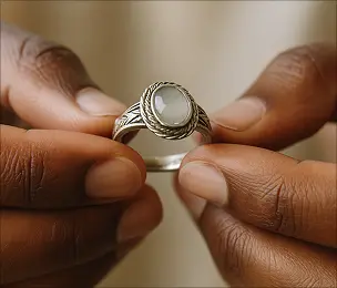 our handmade ring